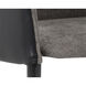 Asher Sparrow Grey / Napa Black Dining Armchair